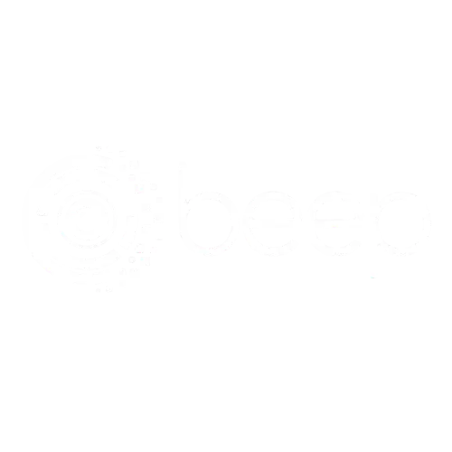Beep Logo blanco